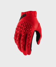 100% Airmatic Youth Glove Red / Black L