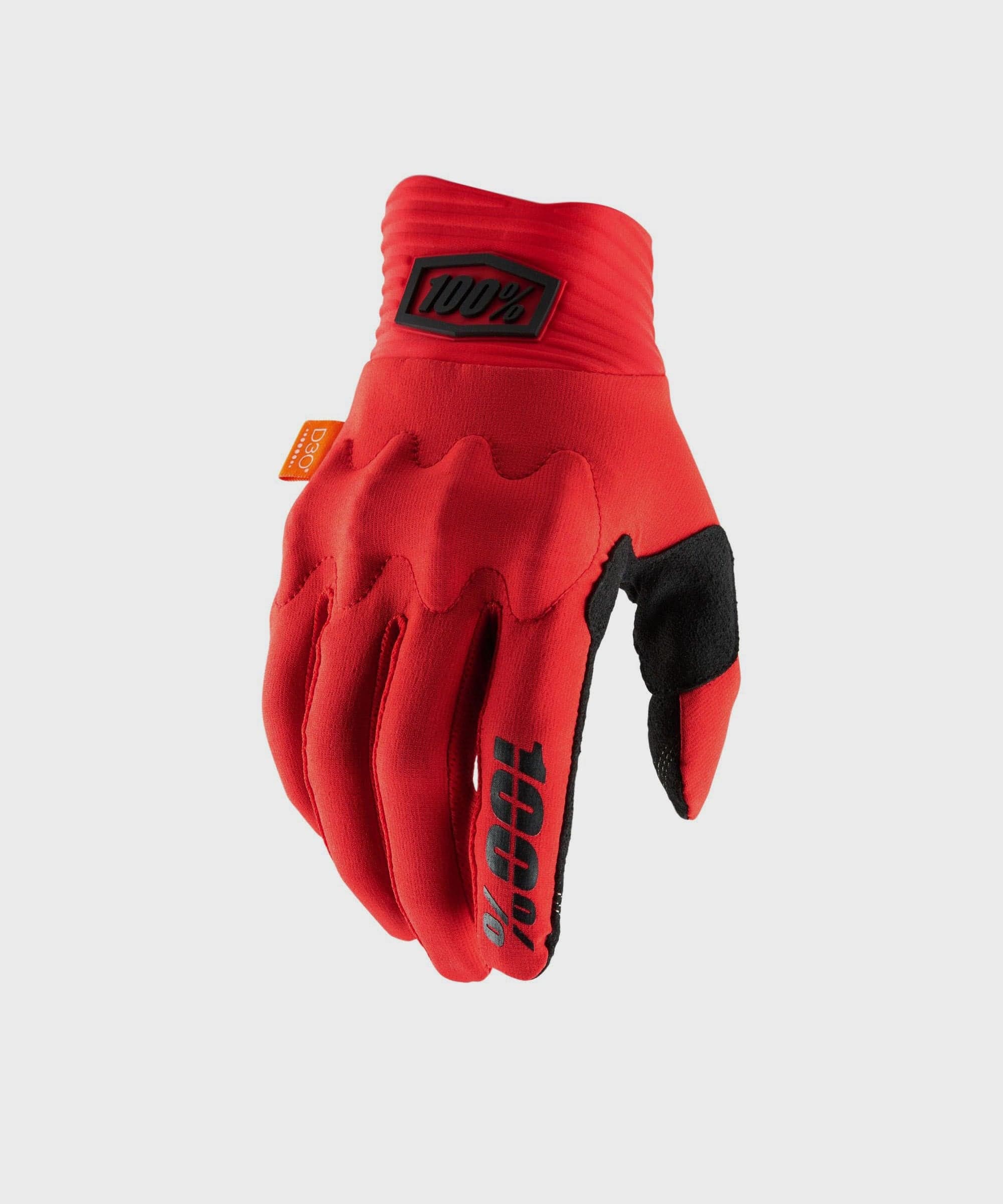 100% Cognito D30 Glove Red / Black M