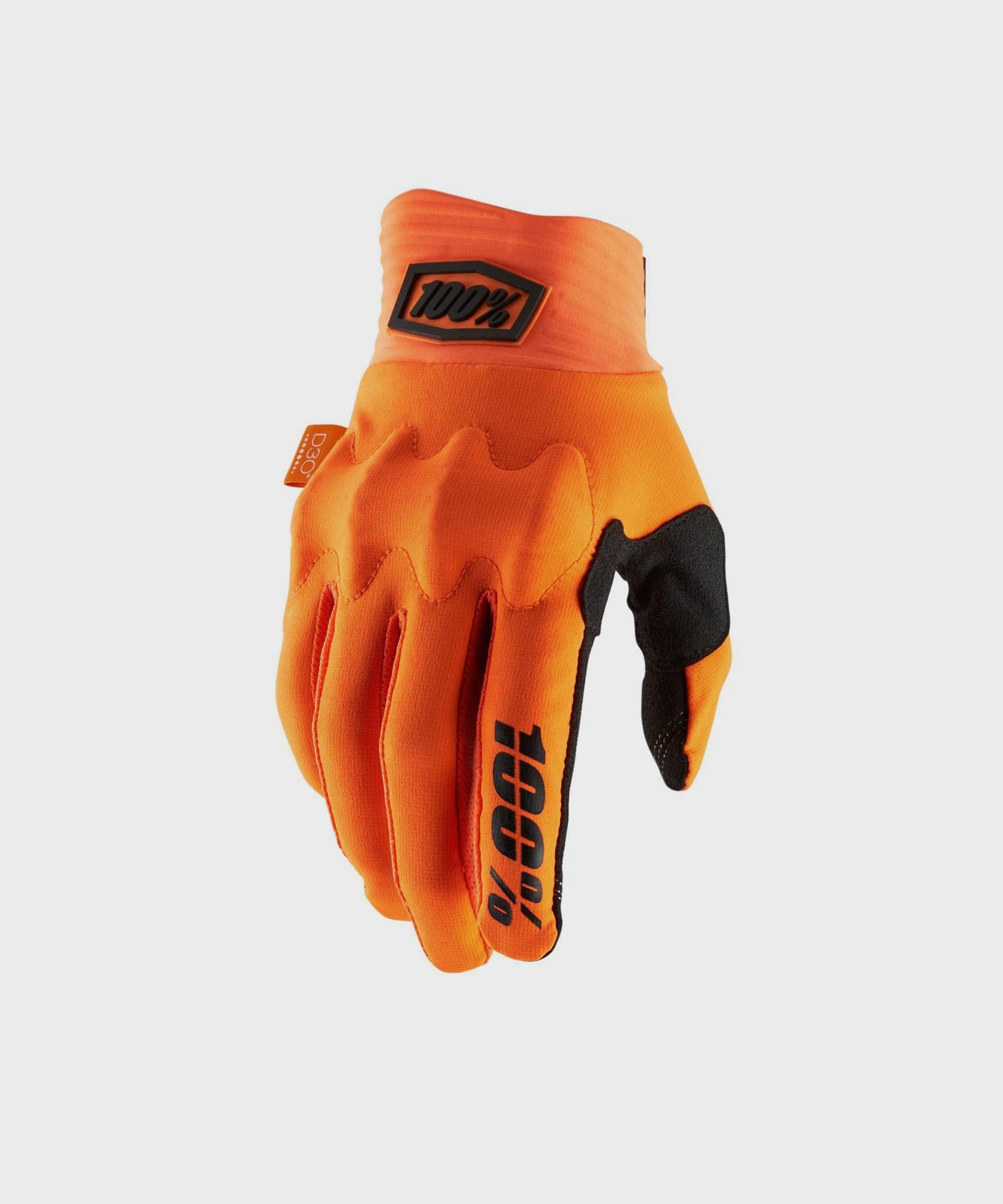 100% Cognito D30 Glove Fluo Orange / Black S