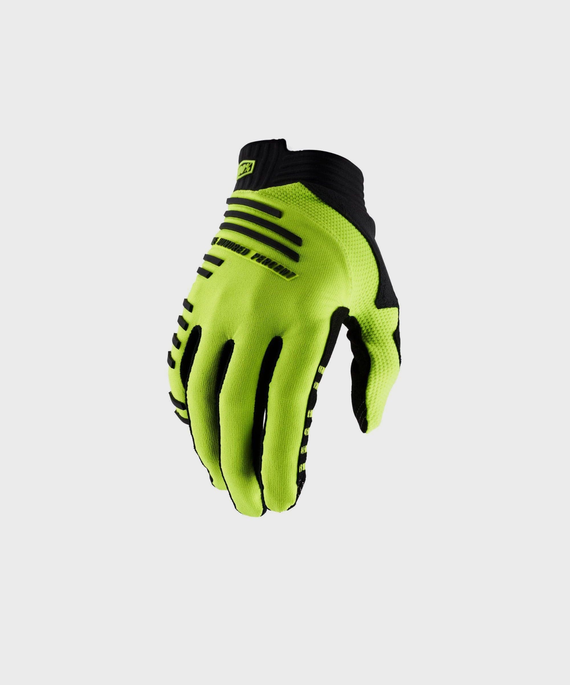 100% R-Core Glove Fluo Yellow M