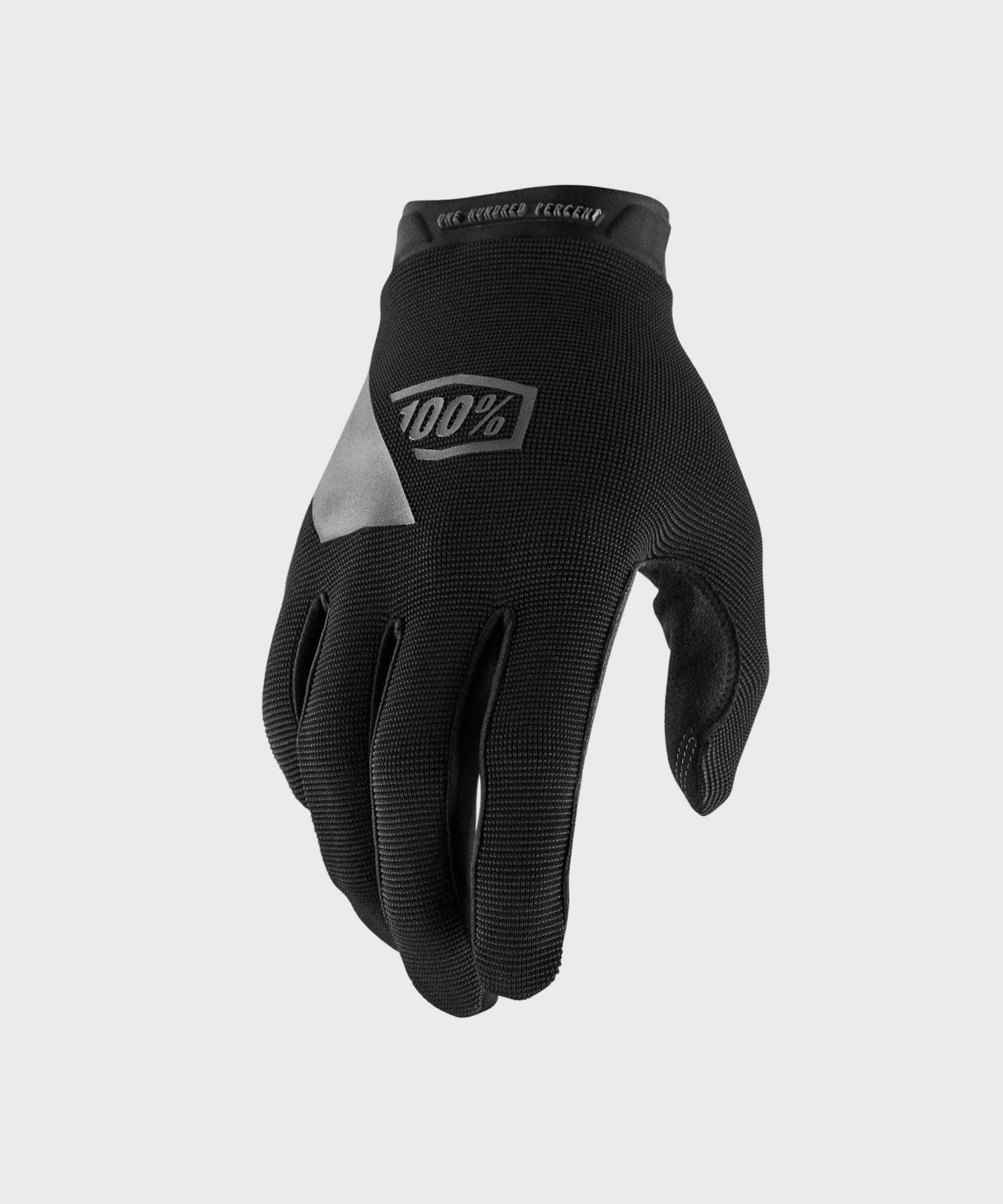 100% Ridecamp Youth Glove Black S