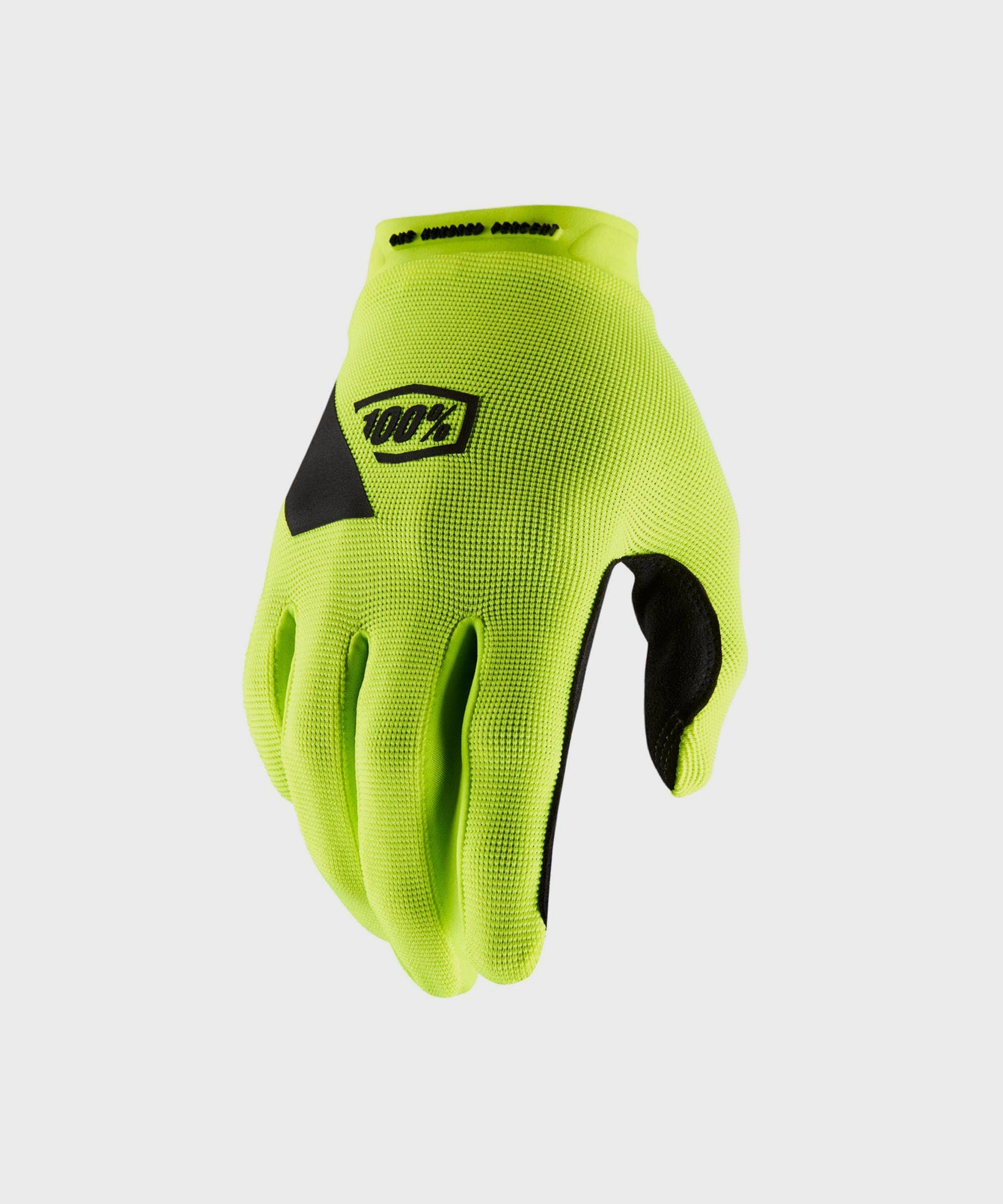 100% Ridecamp Glove Fluo Yellow XL