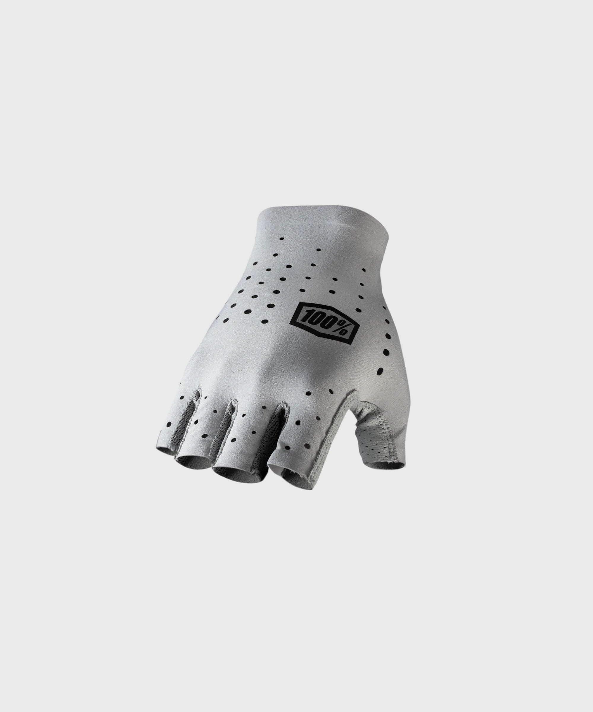 100% Sling Short Finger Glove Grey S