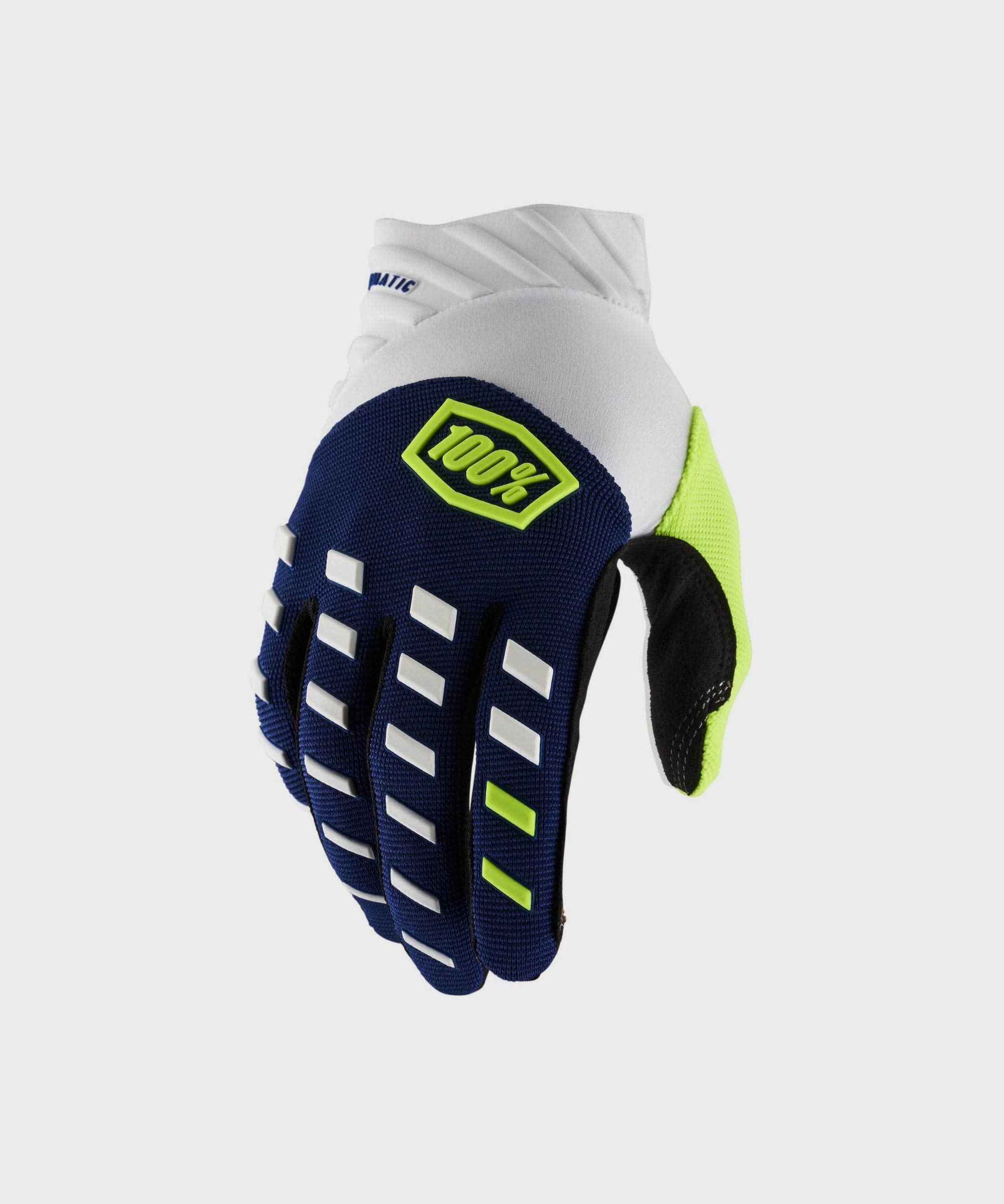 100% Airmatic Gloves Navy / White S