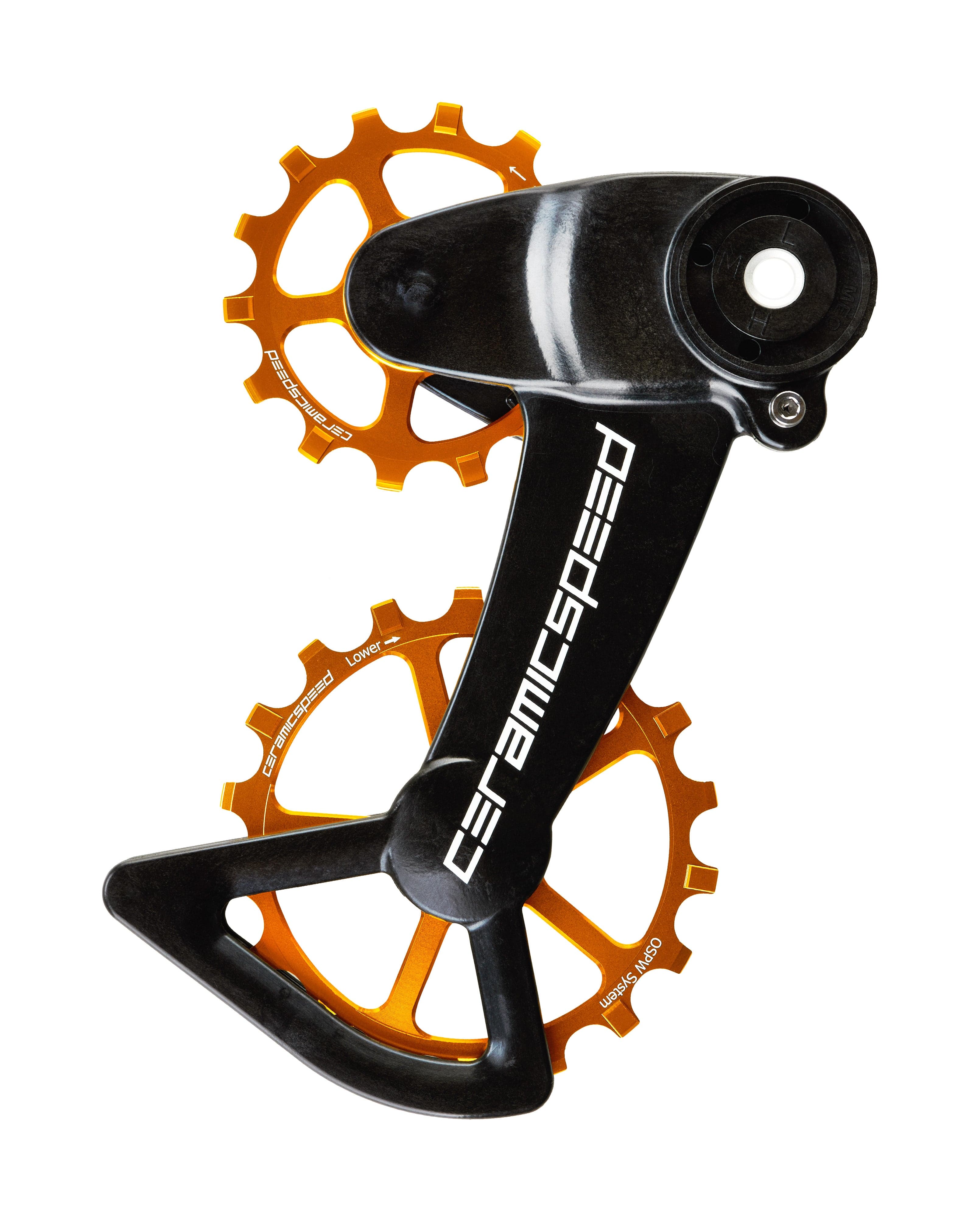 CeramicSpeed OSPWX System (SRAM Eagle Mech, Orange) - TF