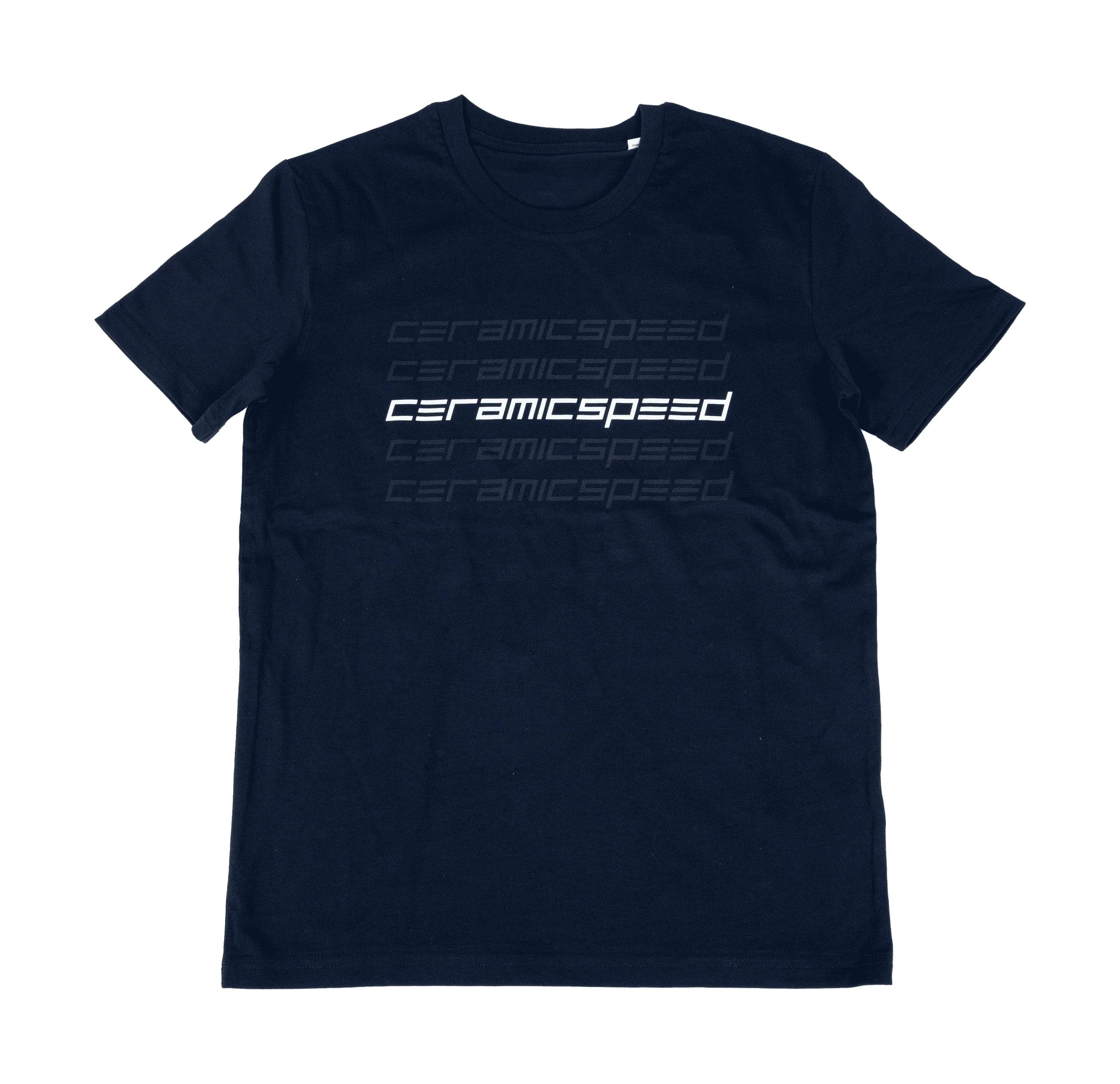 CeramicSpeed CeramicSpeed Graphic Logo T-Shirt (Navy Blue, S)