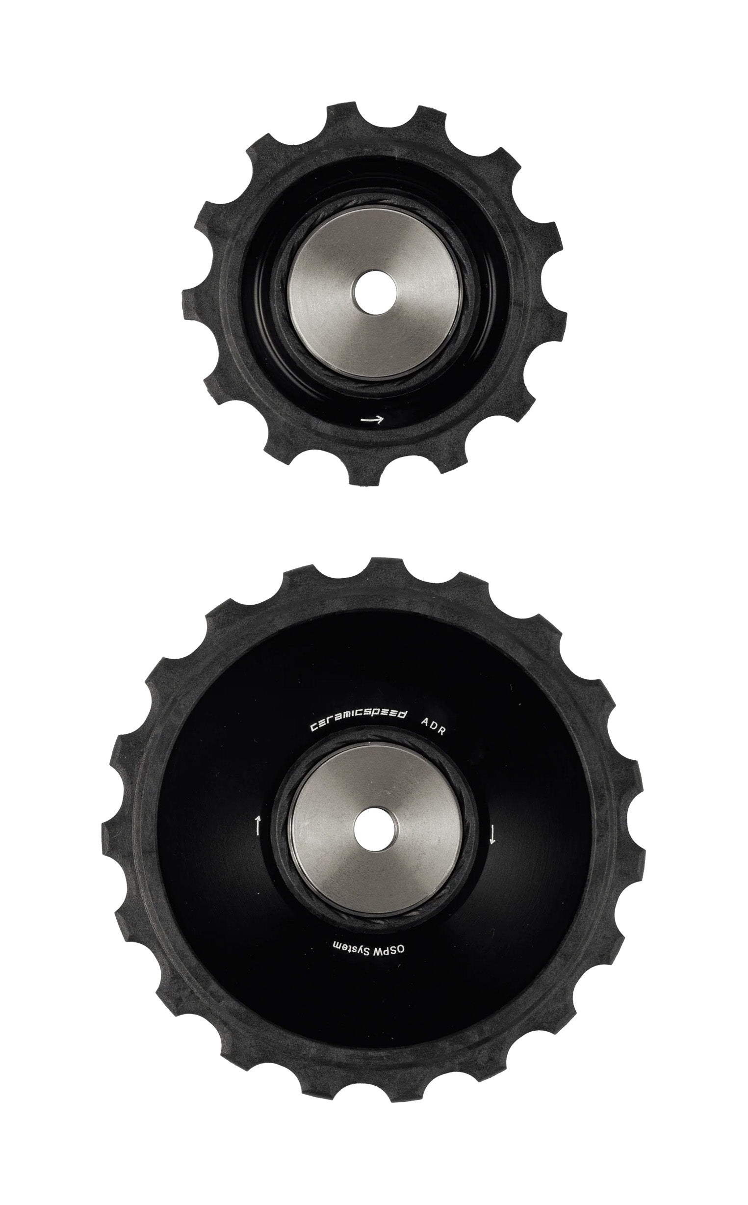 CeramicSpeed Spare OS Pulleys ALPHA Disc 13/19 Black