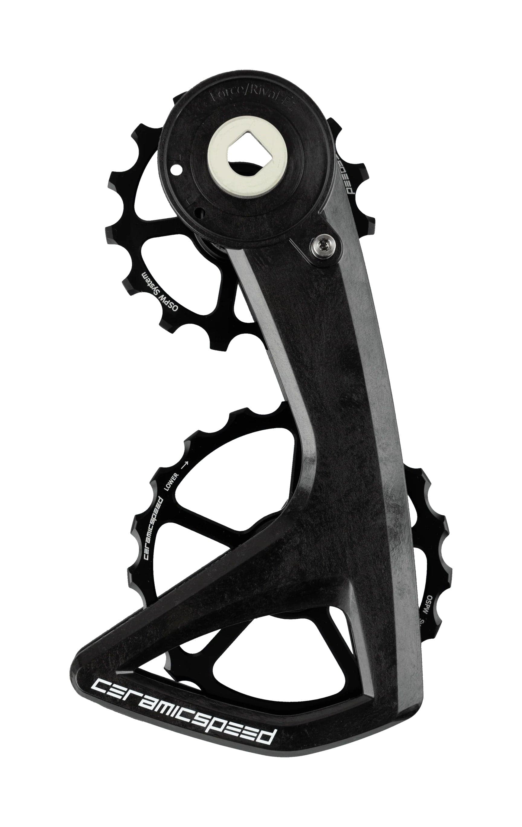 CeramicSpeed OSPW RS 5-Spoke for SRAM Force E1, Rival E1 Black