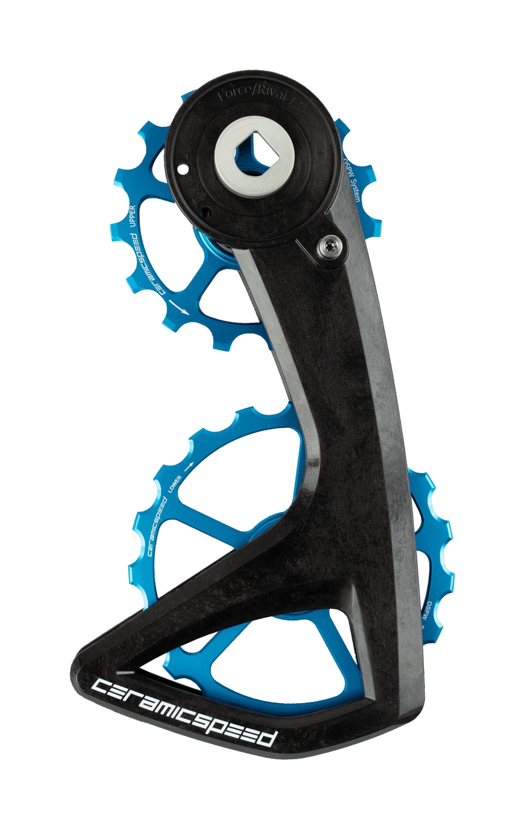 CeramicSpeed OSPW RS 5-Spoke for SRAM Force E1, Rival E1 Blue