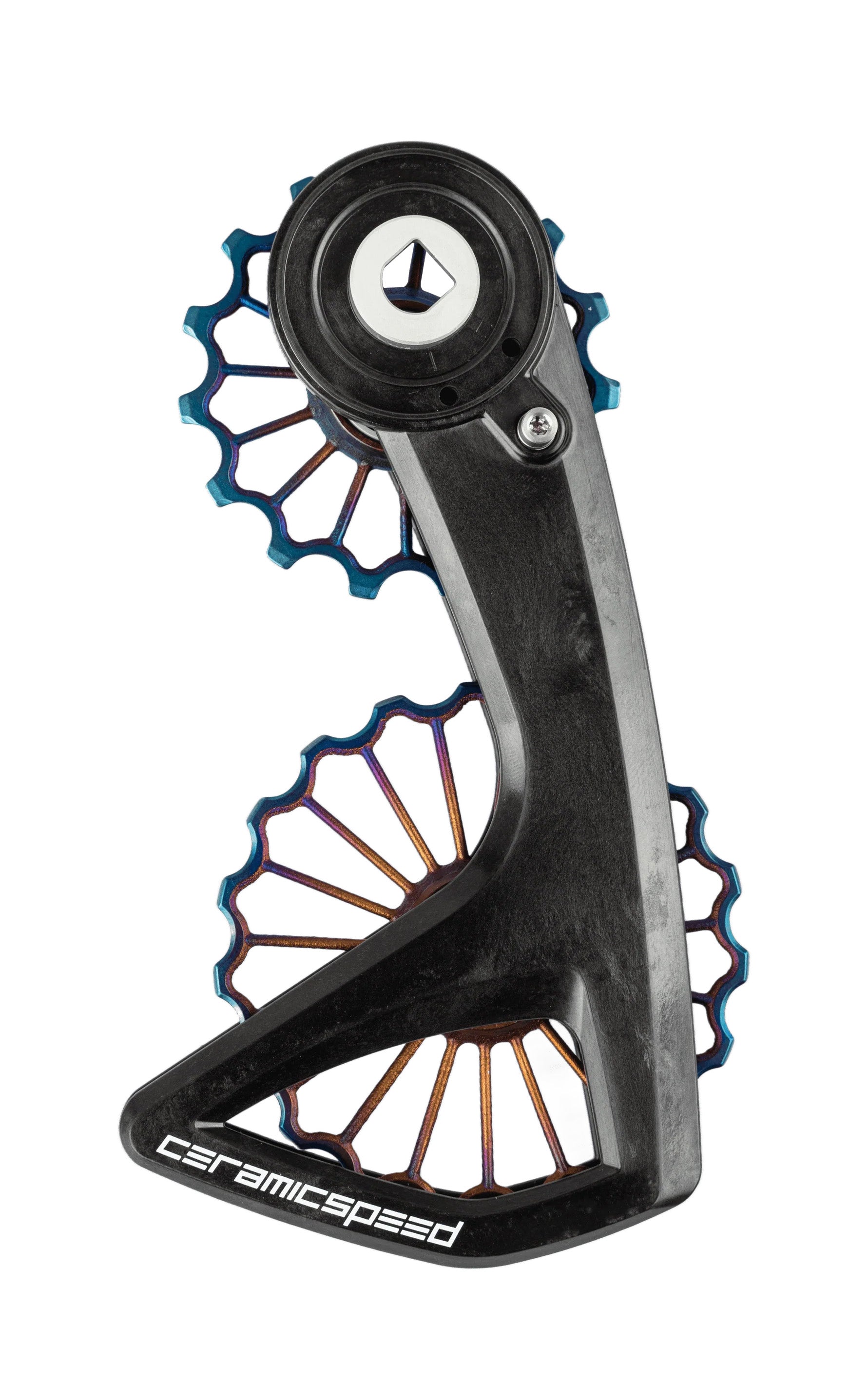 CeramicSpeed OSPW RS 3D Ti for SRAM Red D1/E1 Force D1 v3 Oil Slick PVD