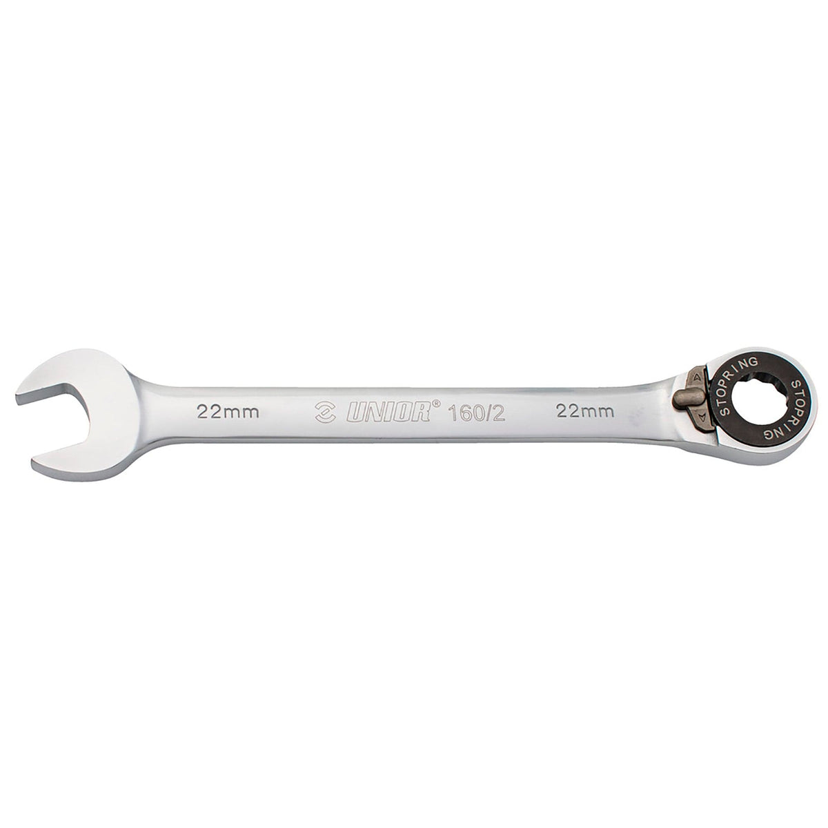 Unior Forged Combination Ratchet Wrench:  8Mm