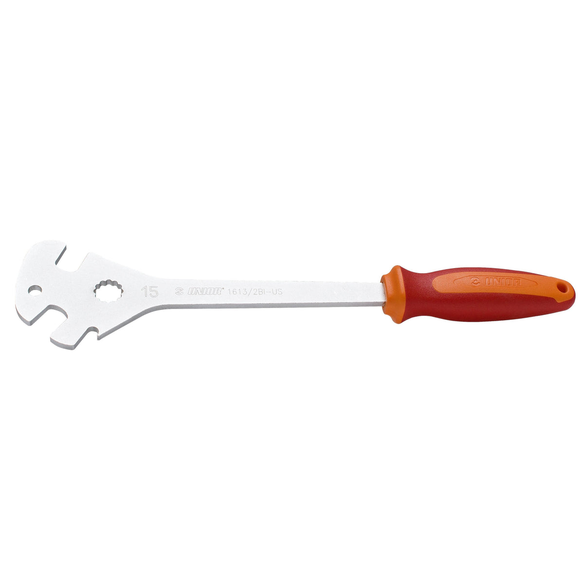 Unior Pro Pedal Wrench: Red 15Mm