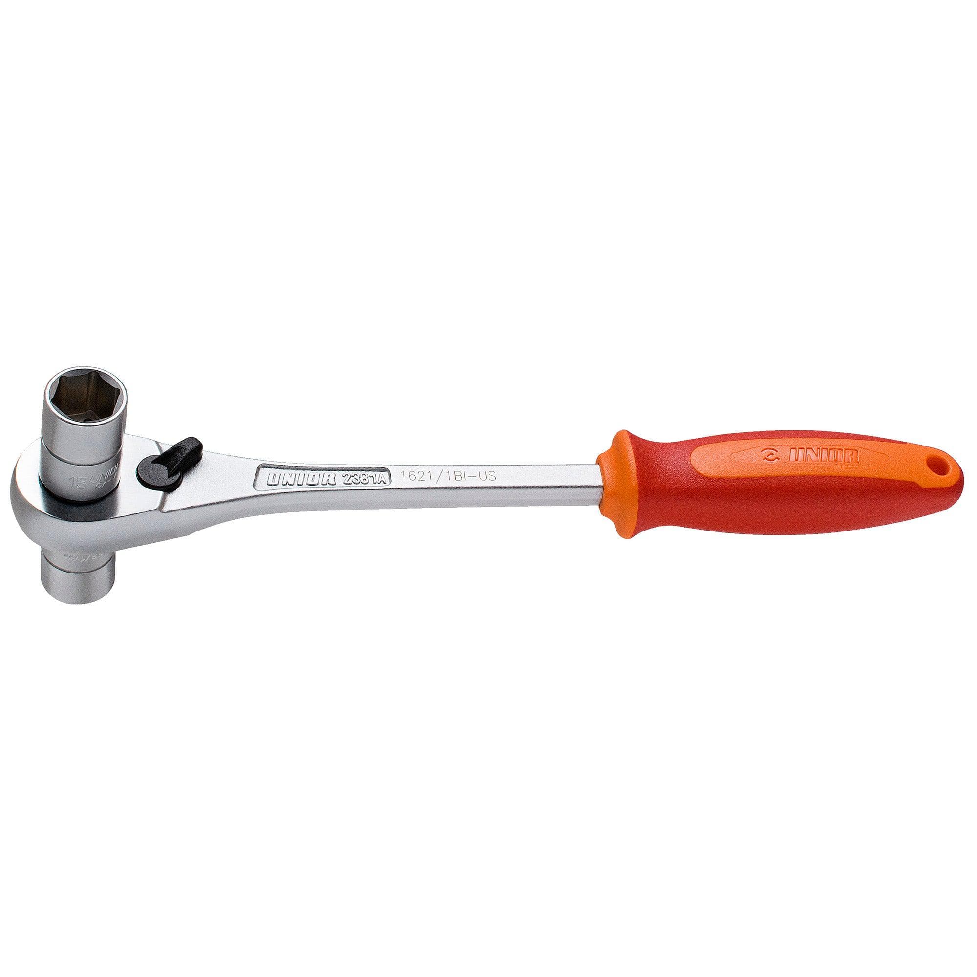 Unior Ratchet Wrench 14 X 15Mm: Red 14 X 15Mm
