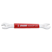 Unior Double Sided Shimano® Spoke Wrench: Red 4,3 X 4,4Mm