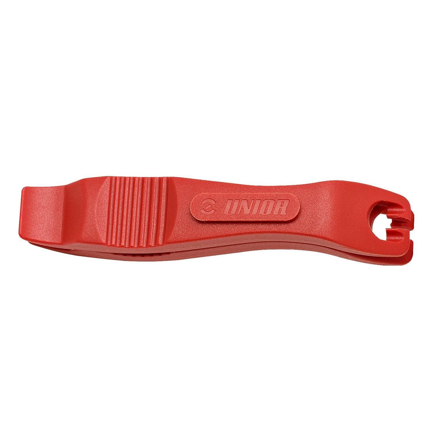 Unior Set Of Two Tire Levers: Red