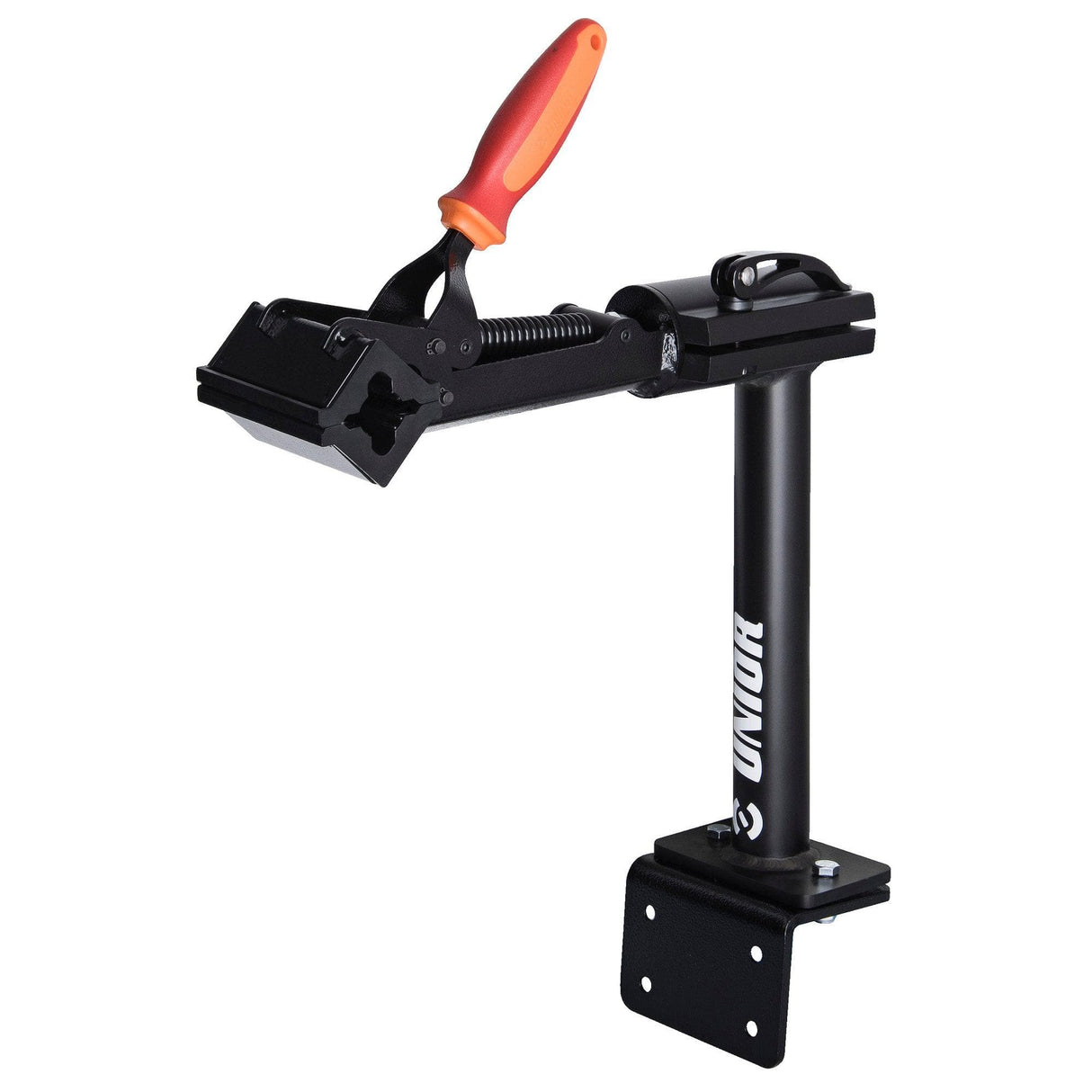 Unior Wall Or Bench Mount Clamp, Auto Adjustable: Red