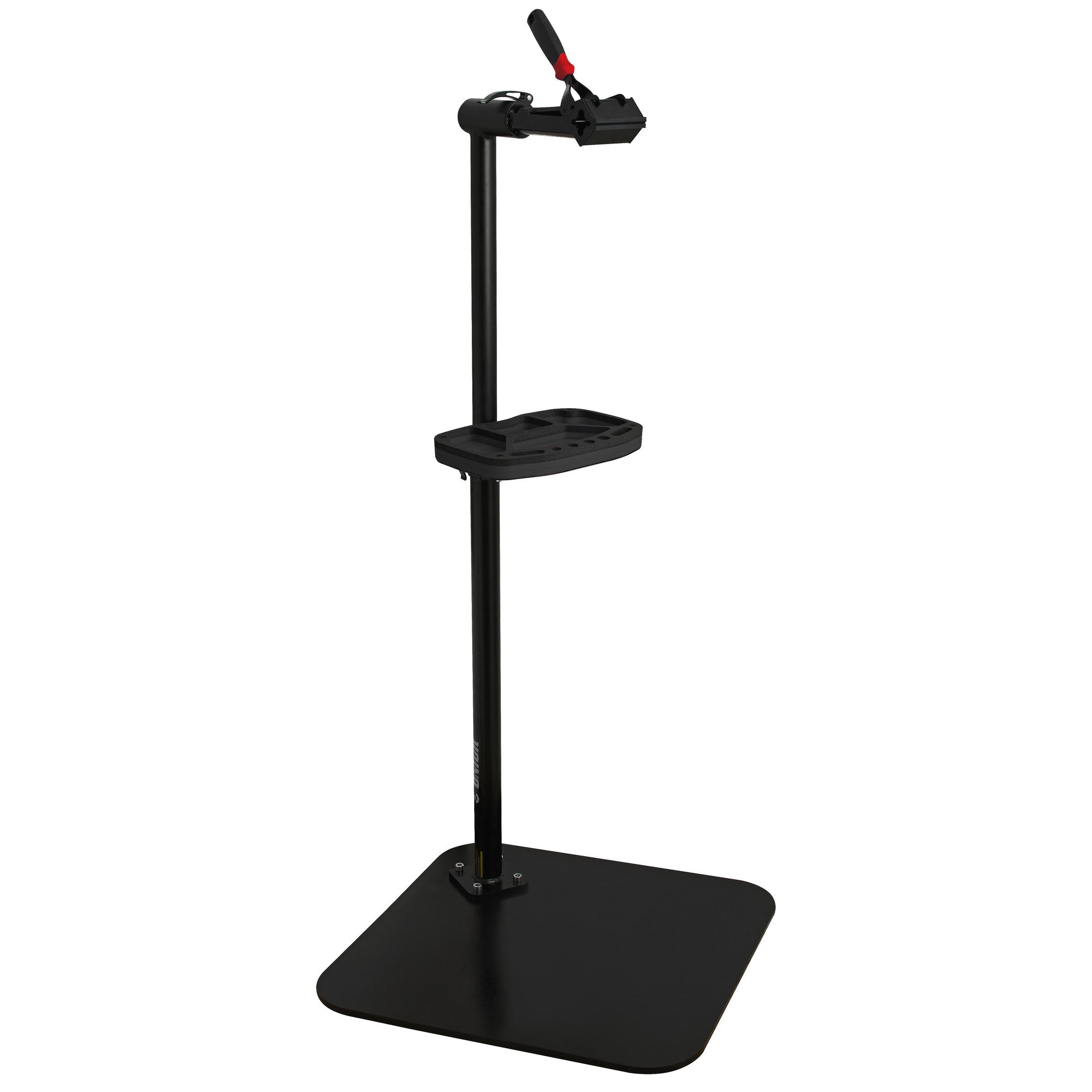 UNIOR Pro Repair Stand With Single Clamp, Auto Adjustable: RED
