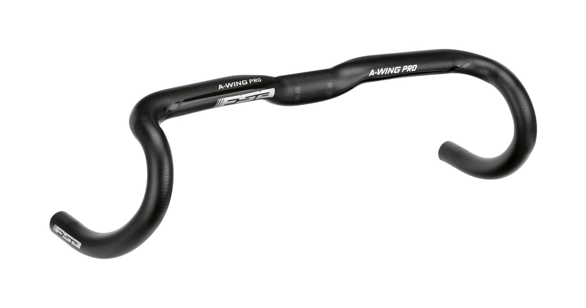 FSA A-Wing AGX Pro Compact Bar (Black, 44cm, V20)
