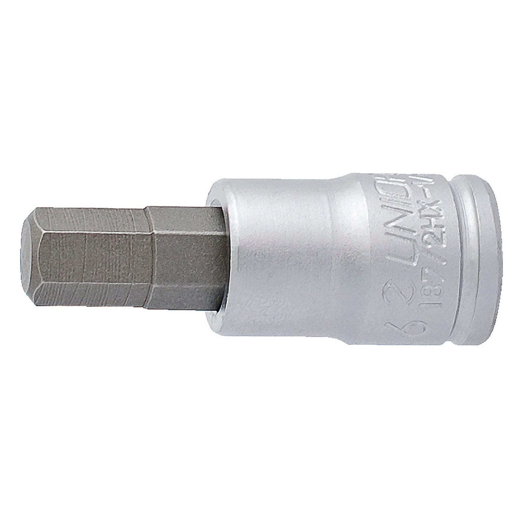 Unior Hexagonal Screwdriver Socket 1/4":  3Mm