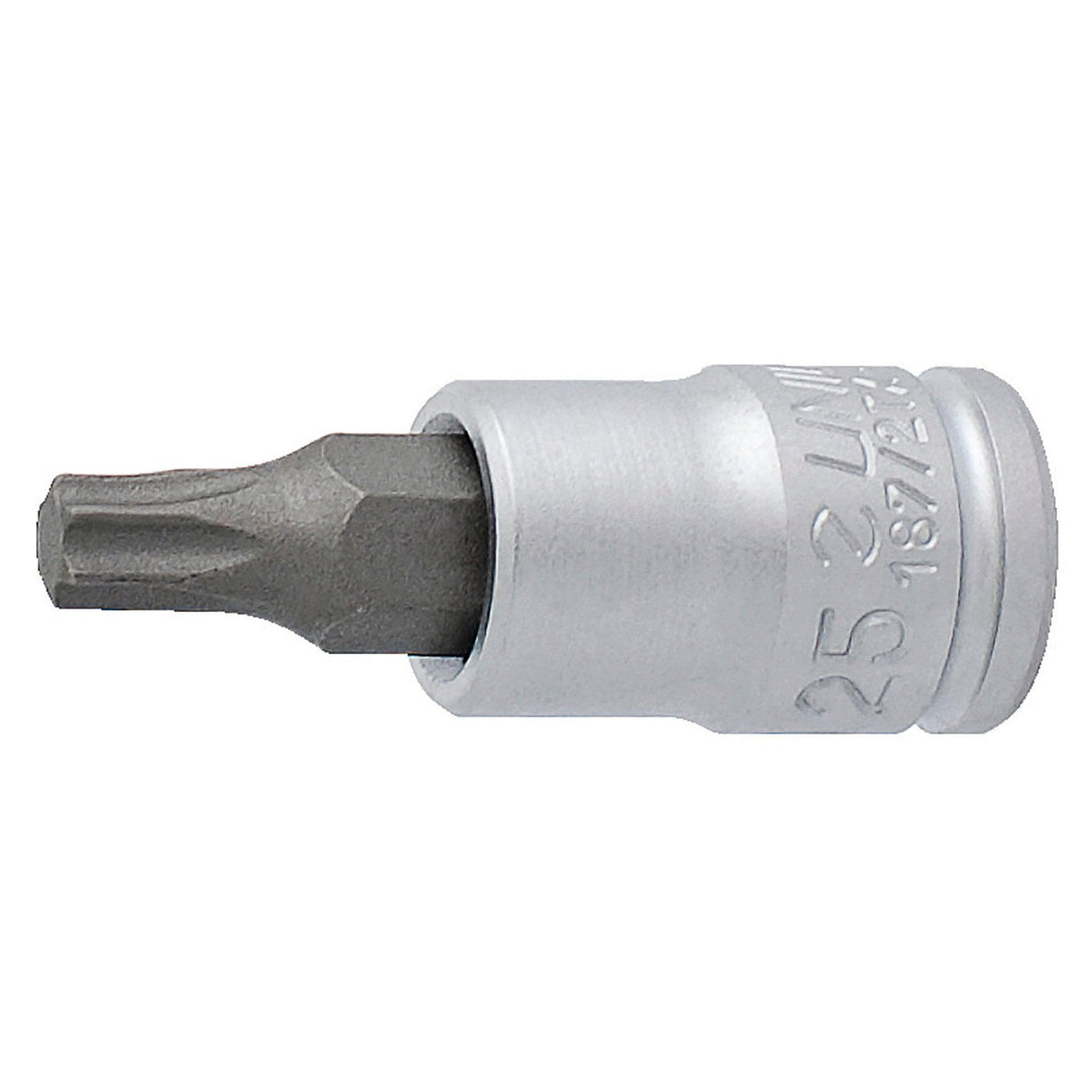 Unior Screwdriver Socket With Tx Profile 1/4":  Tx 30