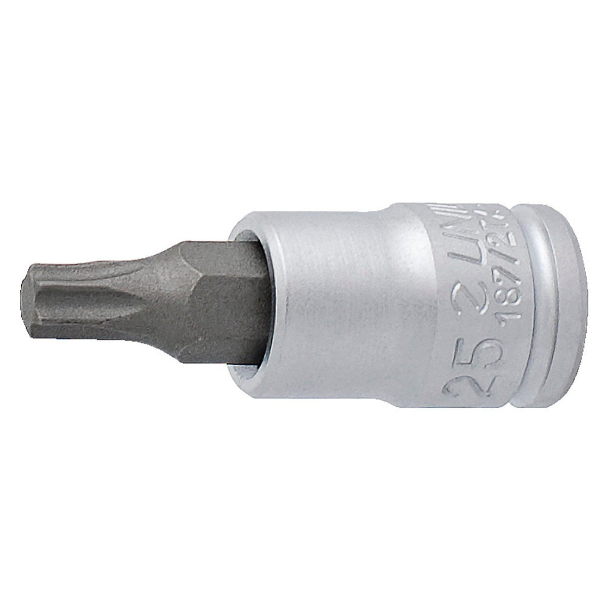 Unior Screwdriver Socket With Tx Profile 1/4":  Tx 40