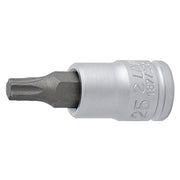 Unior Screwdriver Socket With Tx Profile 1/4":  Tx 40