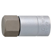 Unior Hexagonal Screwdriver Socket 1/2":  7Mm