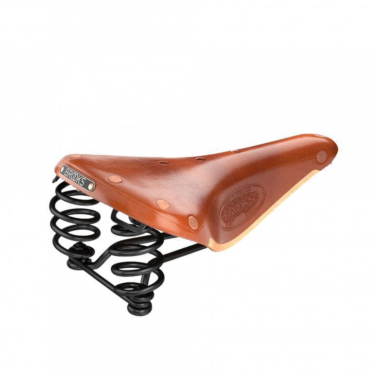 Brooks Flyer-Special Honey Mens Touring Saddle - 175mm