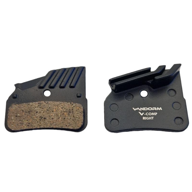 Vandorm Ceramic Cooling Fin Disc Brake Pads - Upgrade for Shimano N03A N04C D02S D03S XTR, Deore XT, SLX, CUES, SAINT, ZEE
