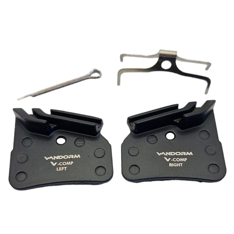 Vandorm Ceramic Cooling Fin Disc Brake Pads - Upgrade for Shimano N03A N04C D02S D03S XTR, Deore XT, SLX, CUES, SAINT, ZEE