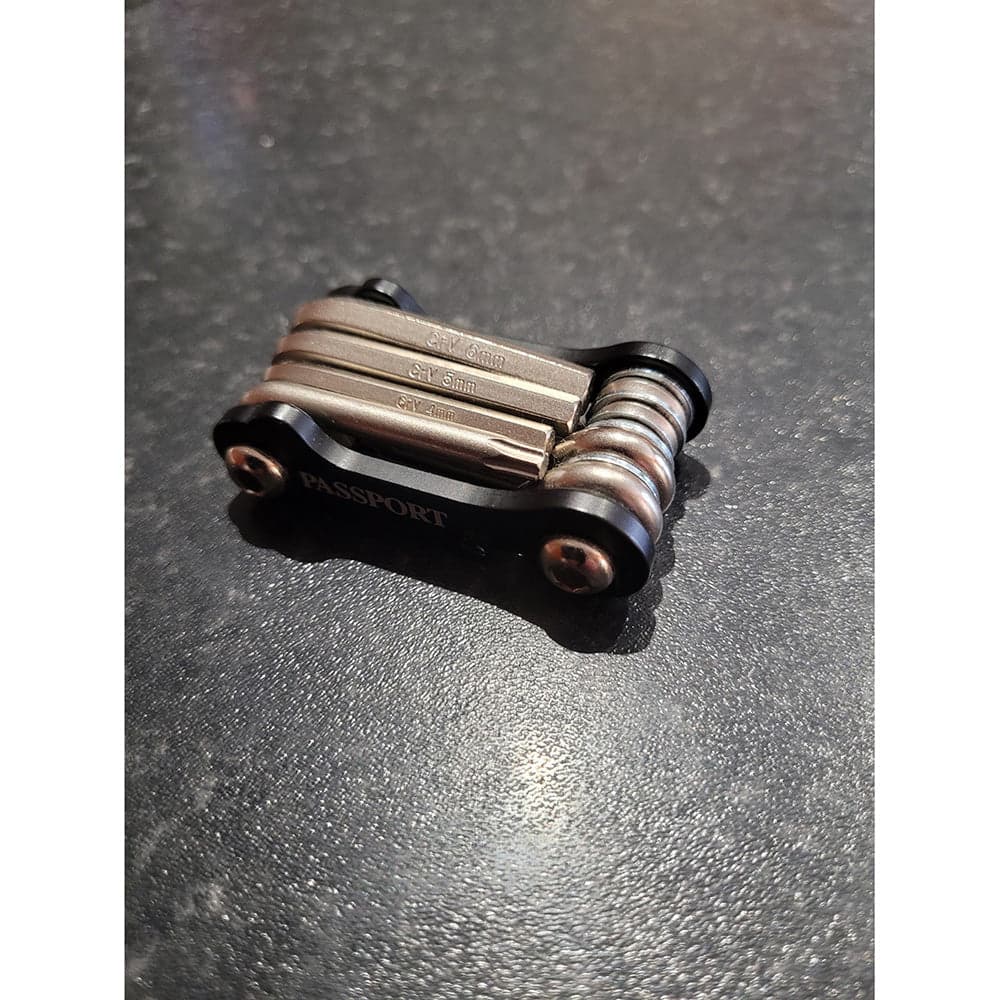 Passport Fastpass Folding Micro Tool Black Sm