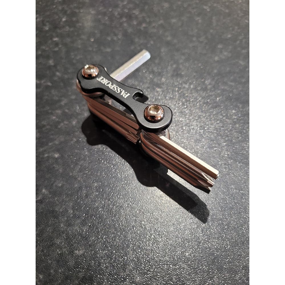 Passport Fastpass Folding Micro Tool Black Sm