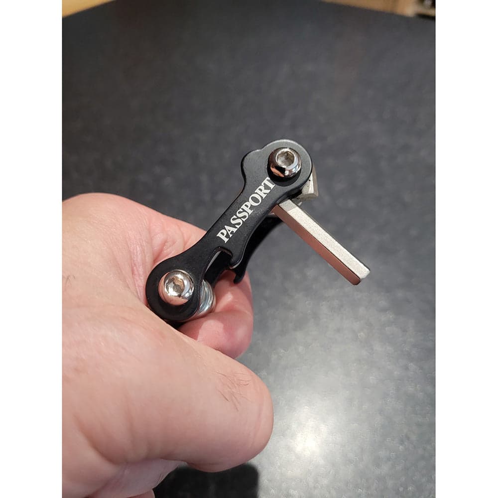 Passport Fastpass Folding Micro Tool Black Sm