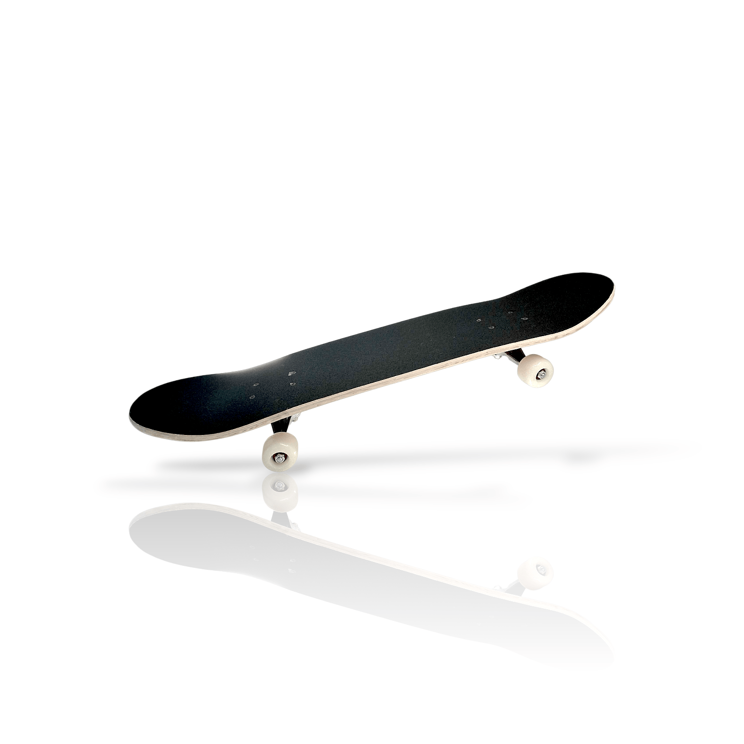 7 Ply ABEC 9 Bearings 31" x 8" Complete Skateboard Grey