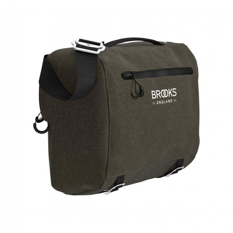 Brooks Scape Handlebar Bag Mud Green Bikepacking Bag
