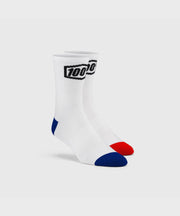 100% Terrain Socks White S / M