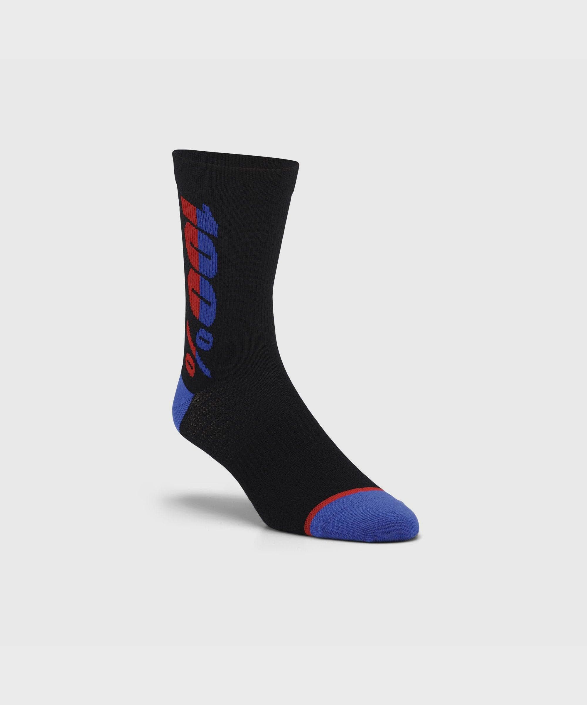 100% Rhythm Merino Wool Performance Socks Black L / XL