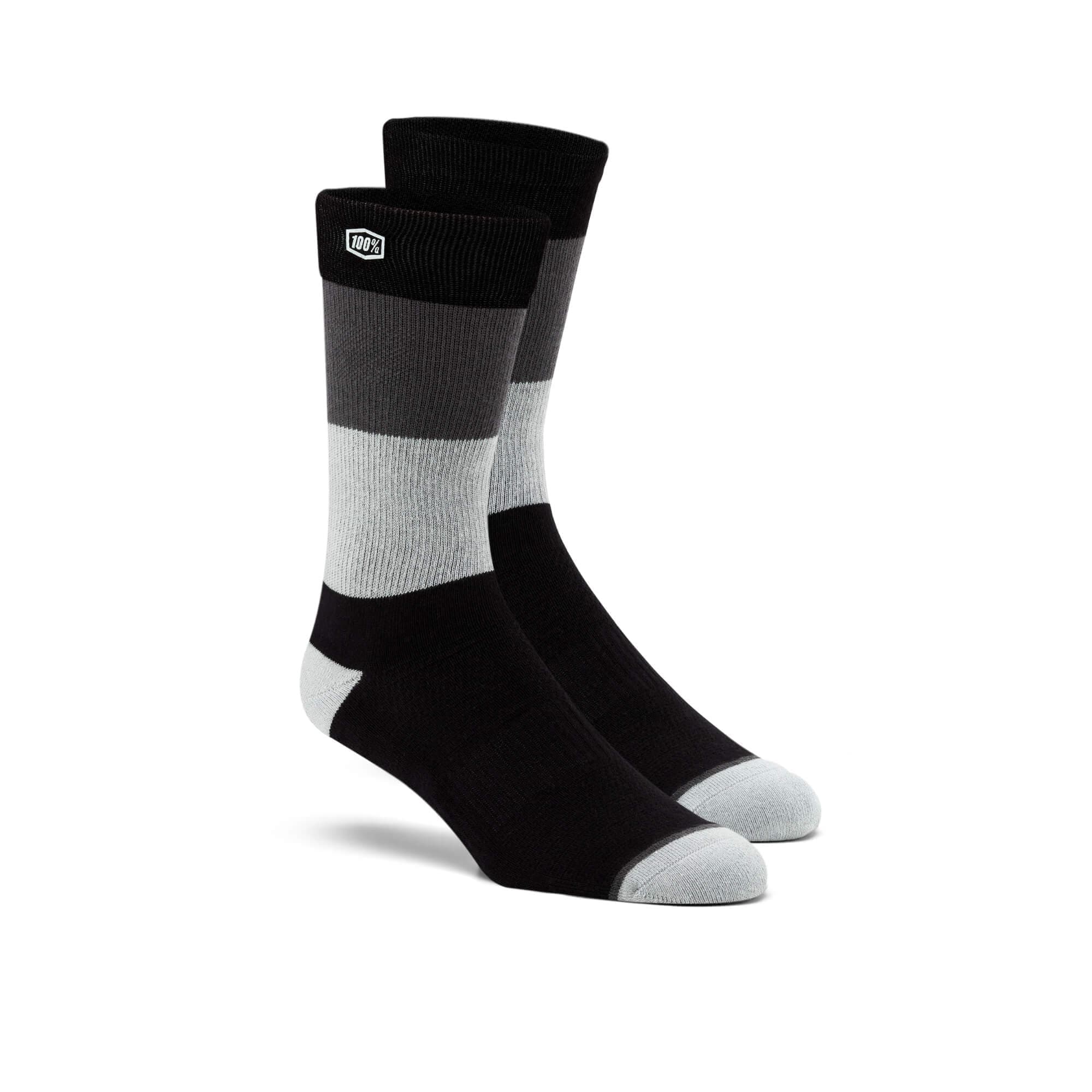 100% TRIO Casual Socks Black