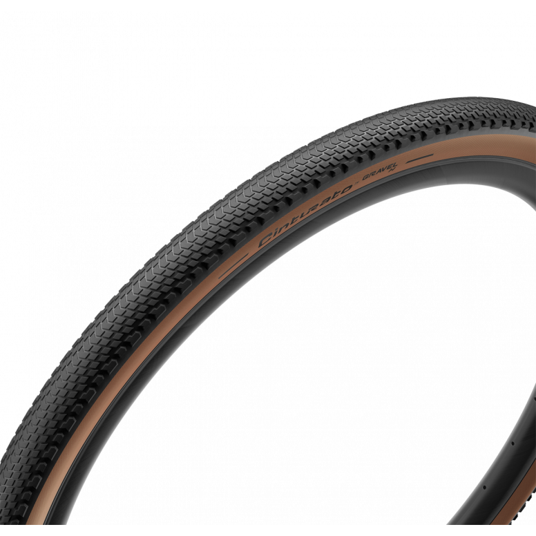 Pirelli Cinturato Gravel H Classic Skinwall / Speedgrip / Nylon Fabric / 700X35C / Tubeless Ready /