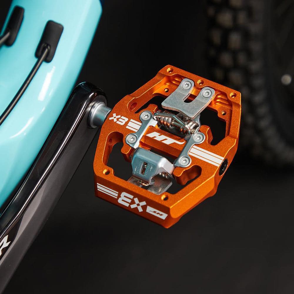 HT Components X3 DH/Enduro Pedals  Stealth Black 9/16"