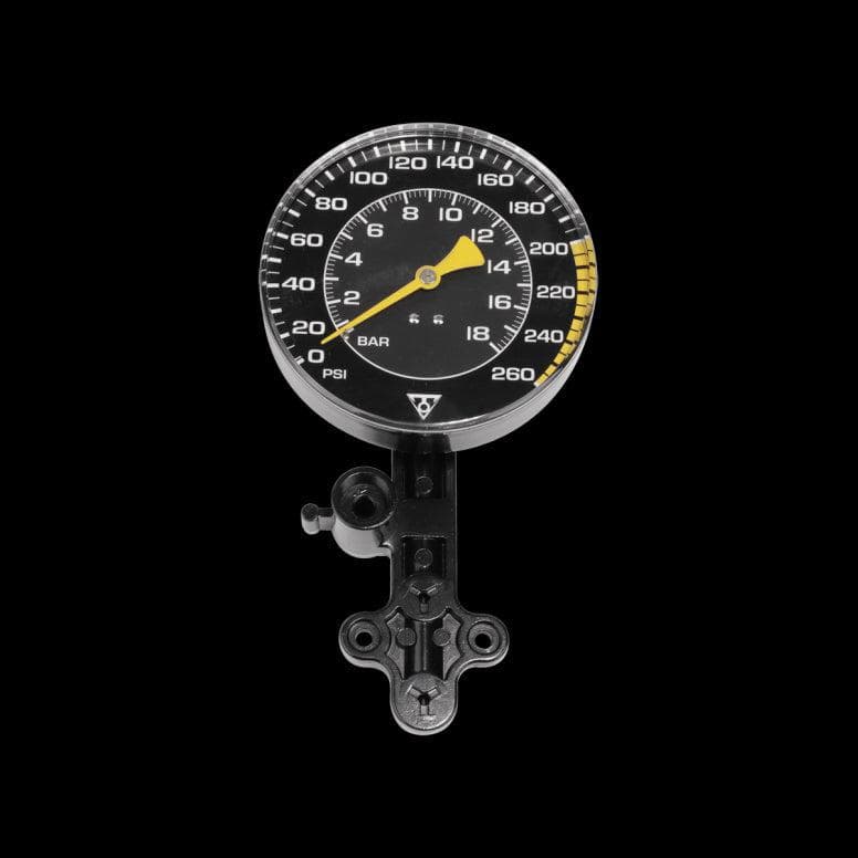 Topeak Spare Gauge Set For JoeBlow Ace DX - Black/Yellow