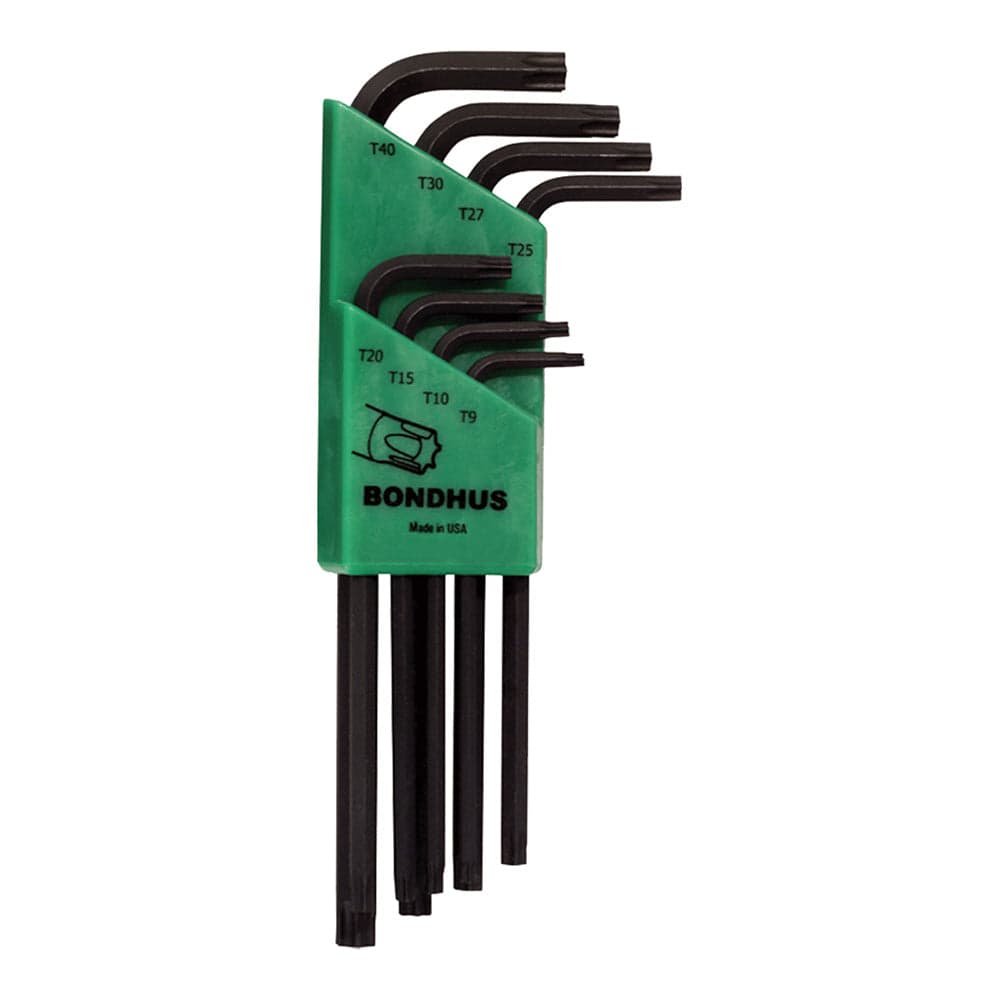 Bondhus TORX XL Keys Green T9-T40