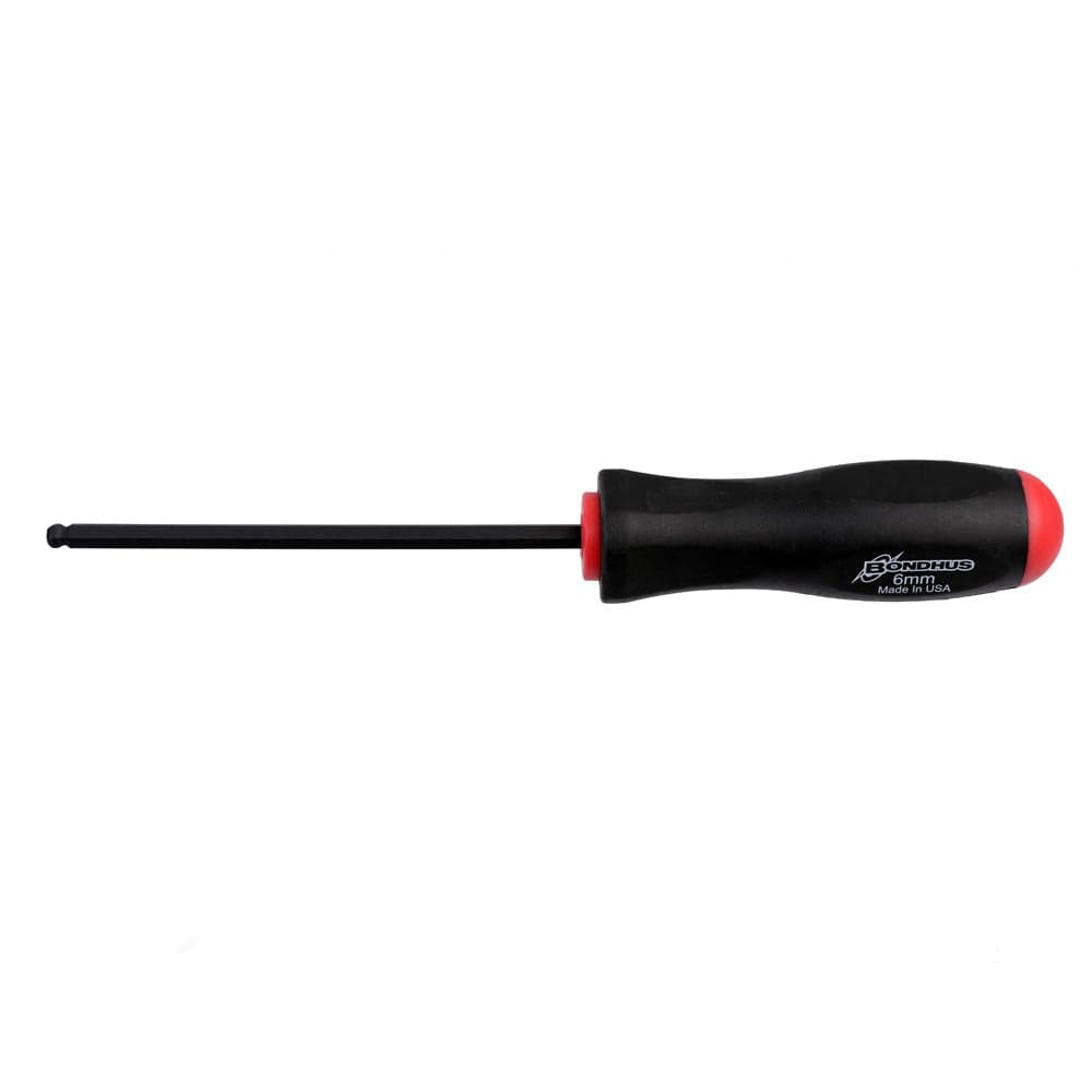 Bondhus Screwdriver Handle Ball End Hex Key Red 6mm