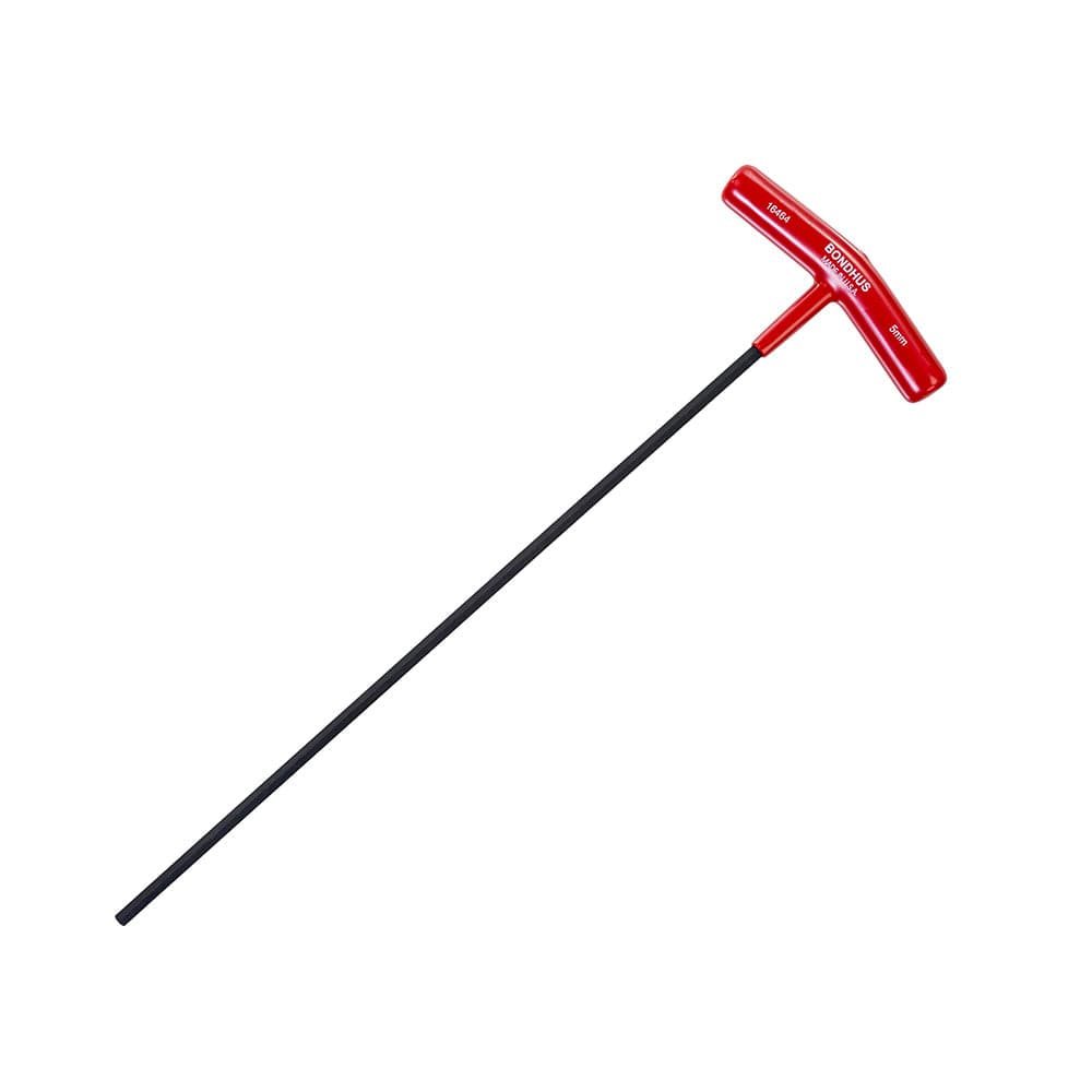 Bondhus T-Handle XXL 5mm Hex Key Red 5mm