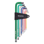 Weldtite 9Pc Ball Hex Key Set 1.5-10mm