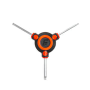 Feedback Sports 3-Way Torx Wrench T10, 25,30 Blk/Red