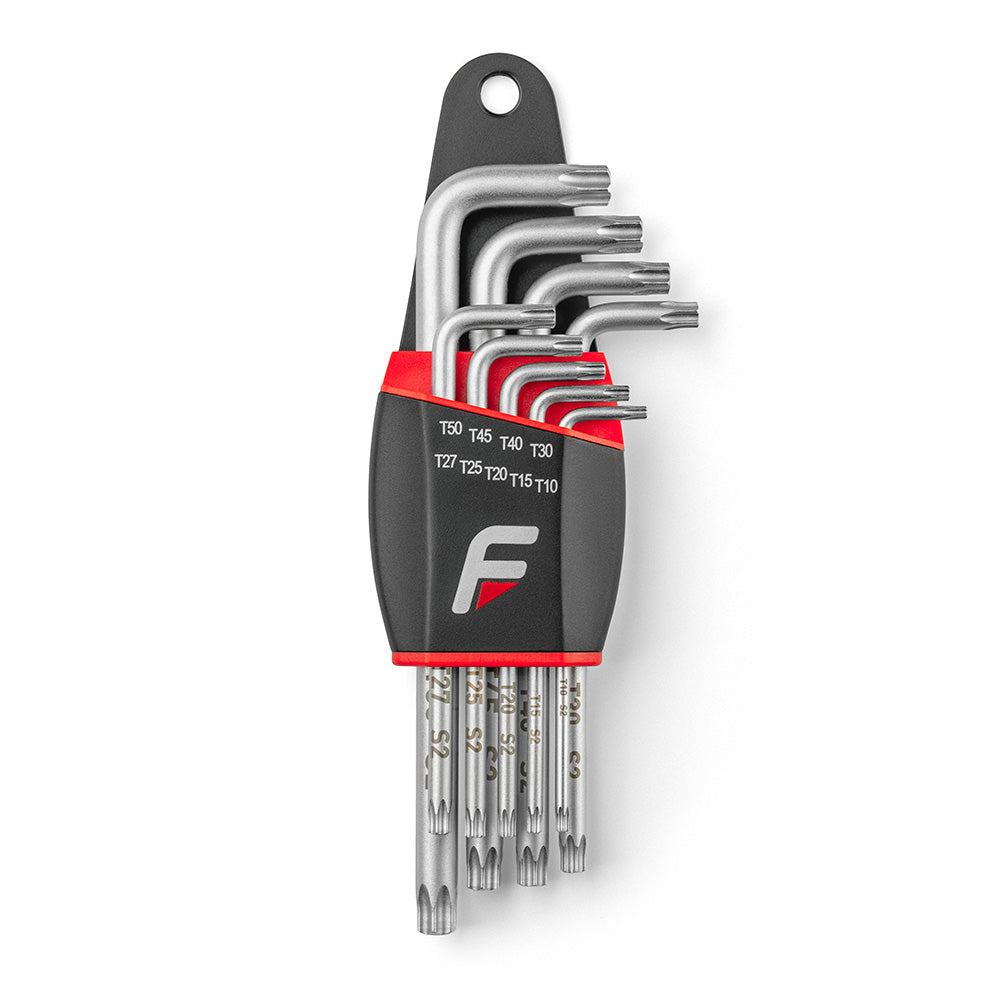 Feedback Sports Torx Wrench 9pc Set T10-50 Silver