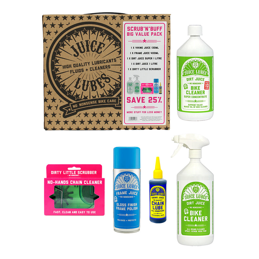 Juice Lubes Scrub and Buff Pack One