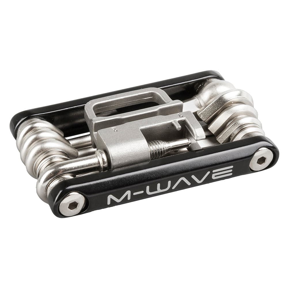 M-Wave Mini 15 Bicycle Multi-Tool Black/Silver Multi