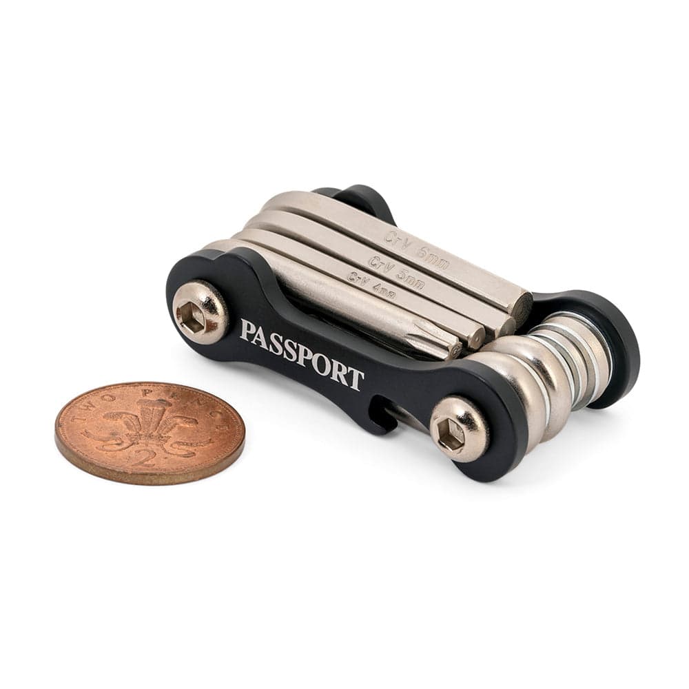 Passport Fastpass Folding Micro Tool Black Sm